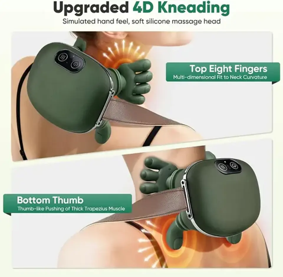 Masajeador Real Touch Therapy (1 Unidad) manos verdes 1