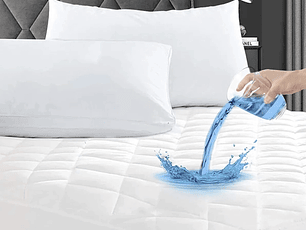 CUBRE COLCHON PROTECTOR IMPERMEABLE 2Plaza