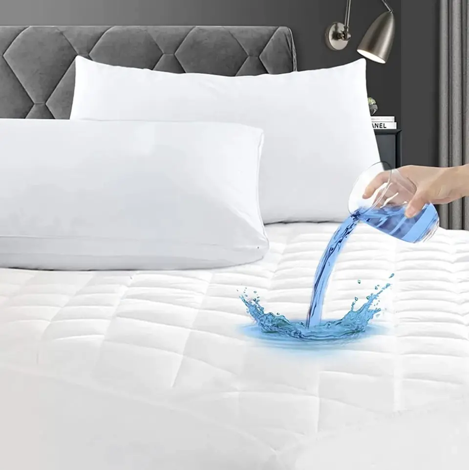 CUBRE COLCHON PROTECTOR IMPERMEABLE 2Plaza 1