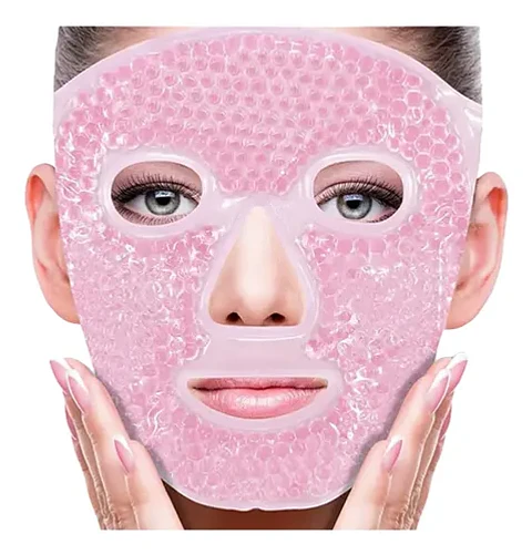 Mascarilla Facial Gel Congelable Antiedad, Ojeras Y Poros