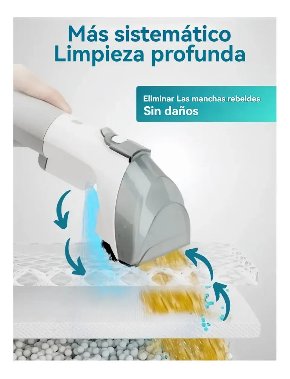 Aspiradoras Lavadora De Sofa Y Alfombra Multiuso Hogar 450w Negro 3