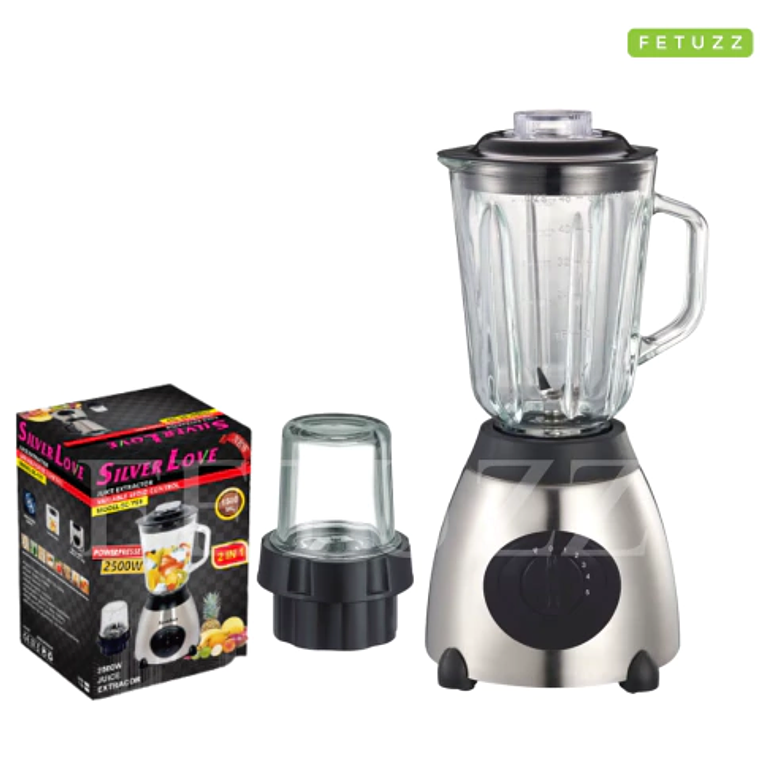LICUADORA ELECTRICO SILVER LOVE 2 EN 1 2500W 1