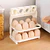 Huevera Plegable Organizador De Huevos Soporte Para Cocina Color Nude