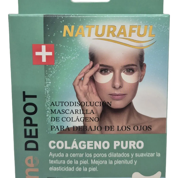 Parches Hidrosolubles De Colágeno Naturaful Para El Rostro Normal Día/noche 1