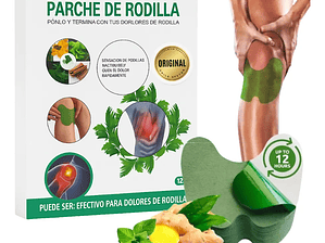 Pack X12 Parches De Rodilla Antiflamatorios (originales)