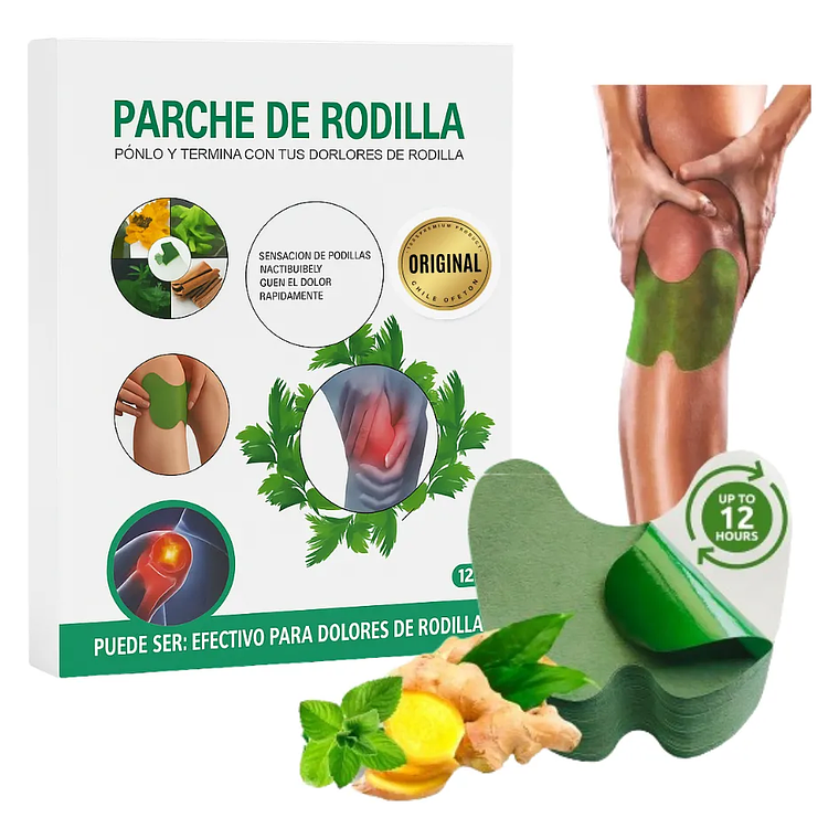 Pack X12 Parches De Rodilla Antiflamatorios (originales) 1