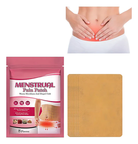 Parches Menstruales Térmico Alivia Dolor Cólicos 8 Unidades Fragancia Alivio Del Dolor