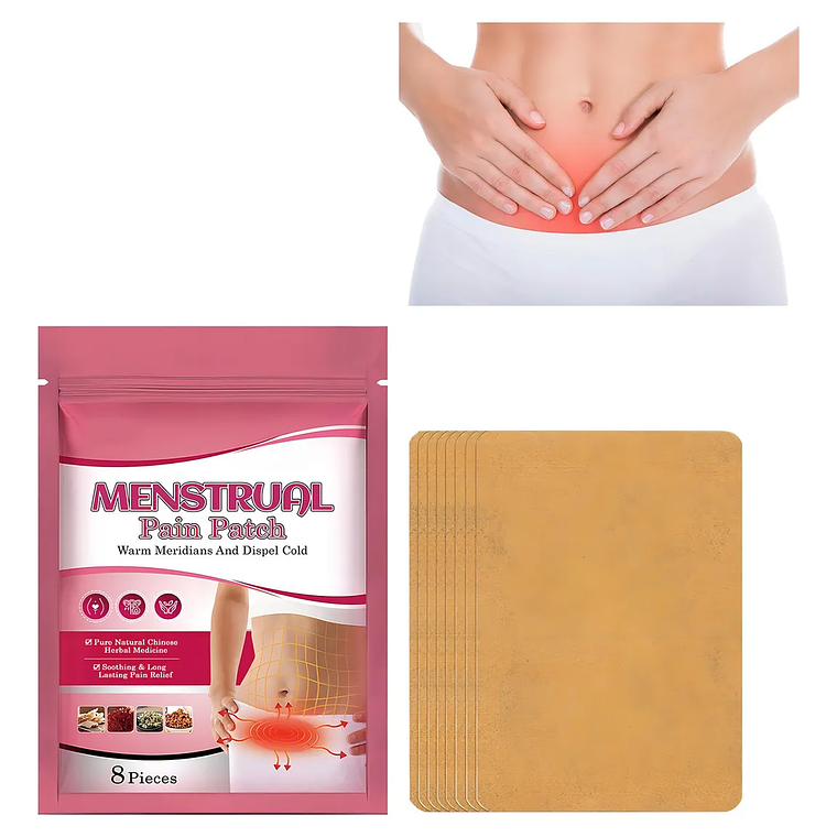Parches Menstruales Térmico Alivia Dolor Cólicos 8 Unidades Fragancia Alivio Del Dolor 1