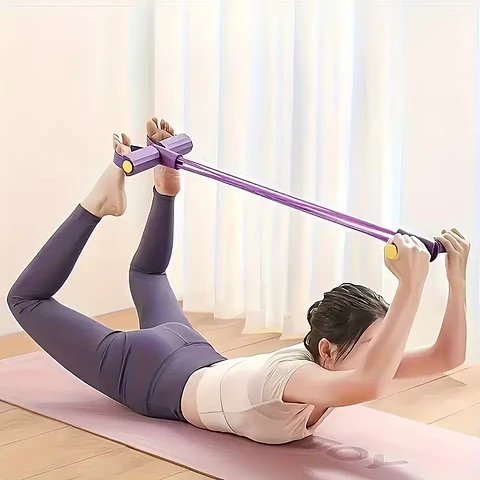 Banda Elastica Resistencia Pull Reducer Ejercicio En Casa Violeta