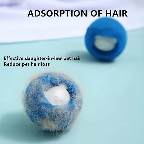 Bolas de Lavandería para Quitar el Pelo de Mascotas