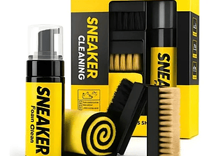 Kit De Limpieza Zapatillas Espuma Blanqueadora