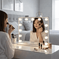 Espejo Tocador Hollywood Maquillaje Con 13 Luces Led Táctil - Miniatura 1