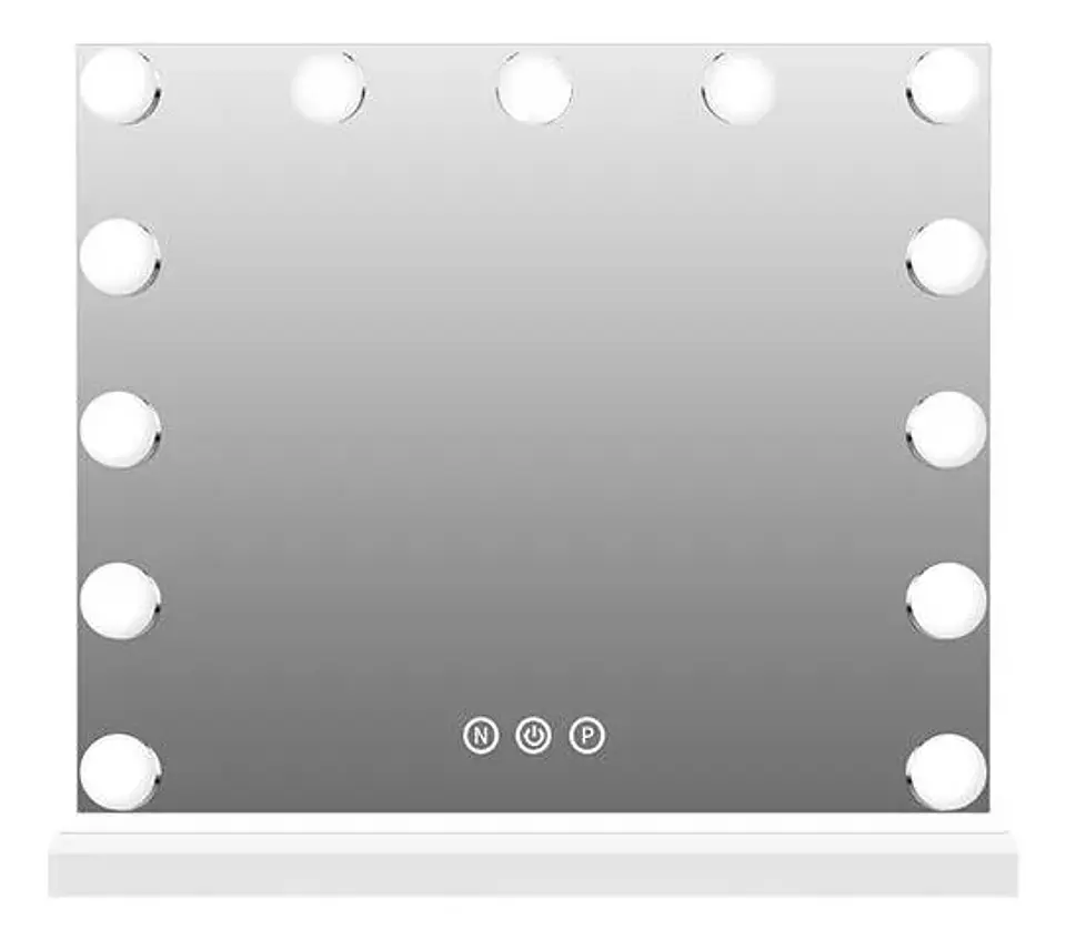 Espejo Tocador Hollywood Maquillaje Con 13 Luces Led Táctil 3