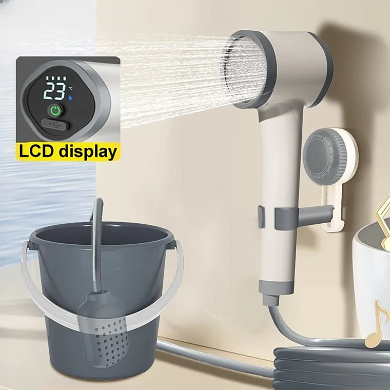 Ducha de Camping portátil para exteriores 1