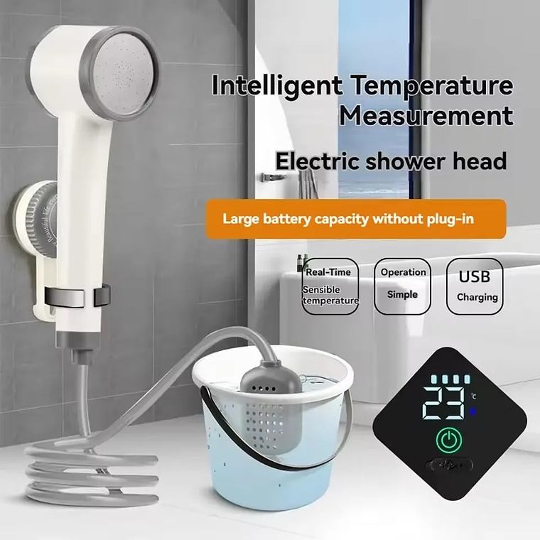 Ducha de Camping portátil para exteriores 2