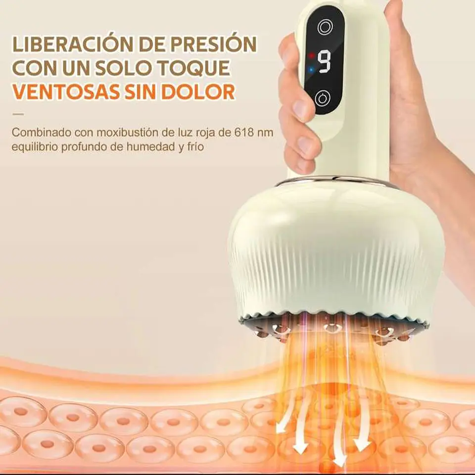 Masajeador ventosa con succionador 2