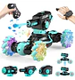 Tanque RC Yugari 4WD Lanzacohetes Negro con Balas Agua y Dardos - Miniatura 2