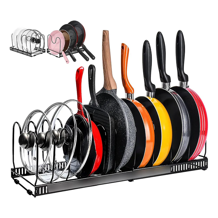 Organizador De Sartenes Y Ollas Con 10 Compartimentos 1