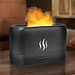 Humidificador Negro Simula Fuego Iluminación Led Blanco Blanco - Miniatura 2