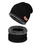 Set Calentador Gorro Mas Bufanda De Cuello Invierno Unisex - Miniatura 3