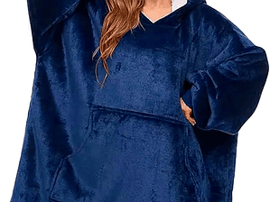 Maxi Poleron Sherpa Con Chiporro Manta Invierno Niños Adulto