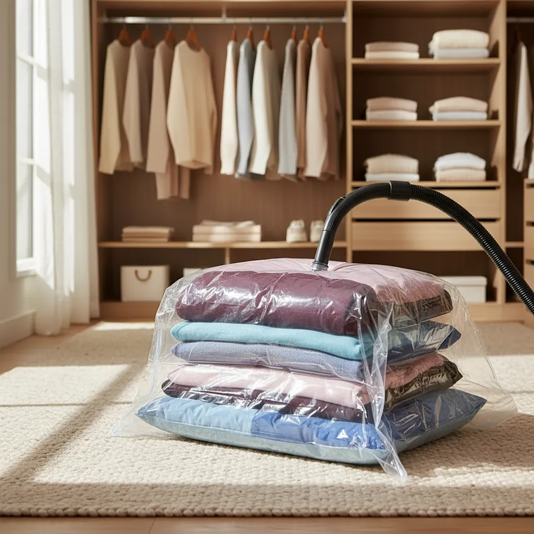 Bolsa Grande Para Sellado Al Vacío 80x110cm Hogar Ropa 3