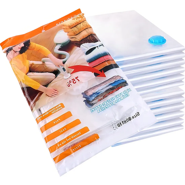 Bolsa Grande Para Sellado Al Vacío 80x110cm Hogar Ropa 1