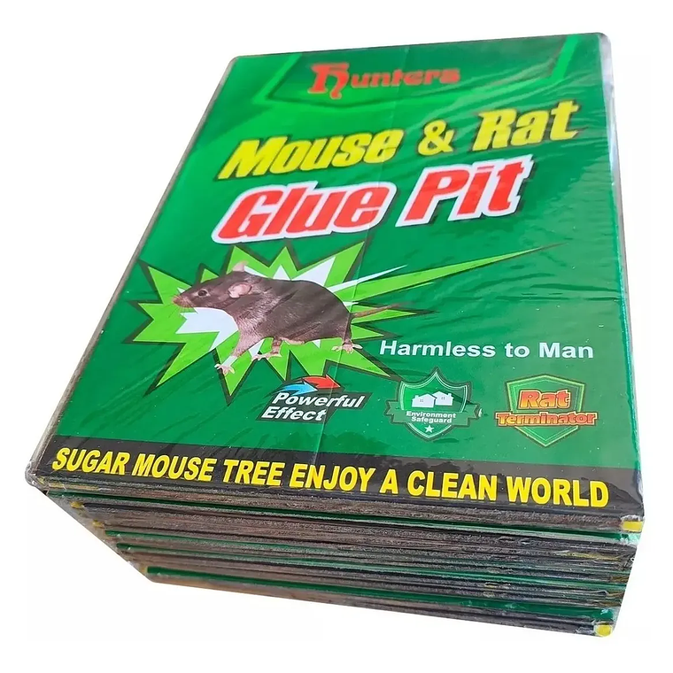 Trampa Raton Pegajosa Adhesiva  Control Atrapa Pegamento 1