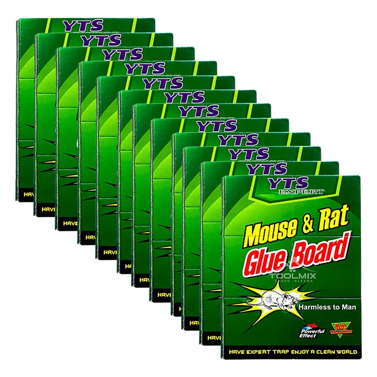 Pack 12 Trampas Para Ratones Pegajosa Control Desratización 1