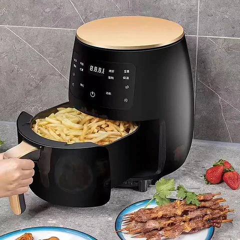 Freidora de aire eléctrica (Air Fryer) inteligente Digital,