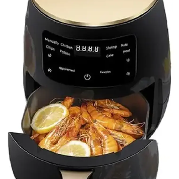 Freidora de aire eléctrica (Air Fryer) inteligente Digital, 2