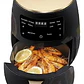 Freidora de aire eléctrica (Air Fryer) inteligente Digital, - Miniatura 2