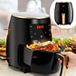 Freidora de aire eléctrica (Air Fryer) inteligente Digital, - Miniatura 3