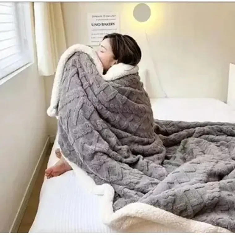 Frazada Polar Chiporro Manta Frazada Suave Sherpa 150x200cm 2