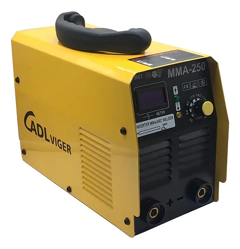 Soldadora Inversora Cadl Viger MMA/ARC 250 Portátil Digital Amarillo
