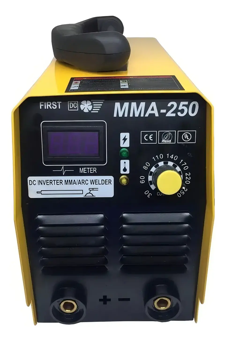 Soldadora Inversora Cadl Viger MMA/ARC 250 Portátil Digital Amarillo 2
