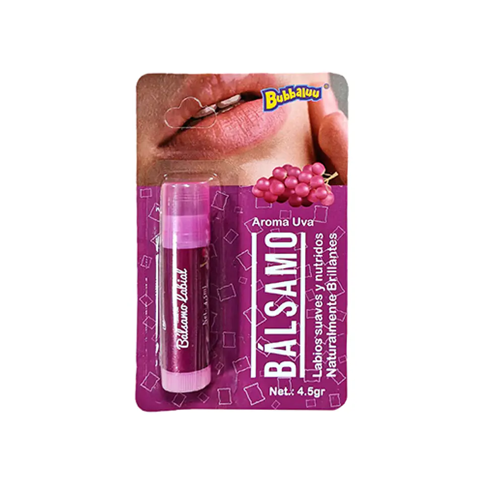 Bálsamo Labial Bubbaluu 4.5gr  4