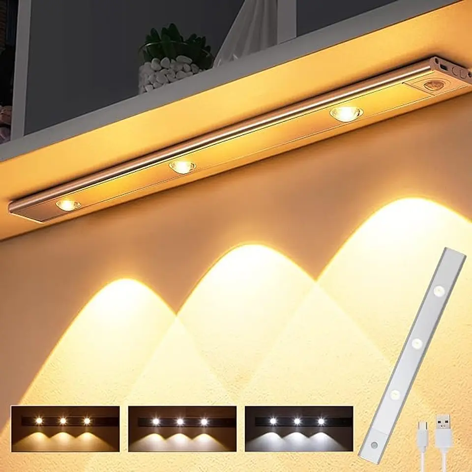 Luces de Armario LED Recargable USB de 50 cm 2