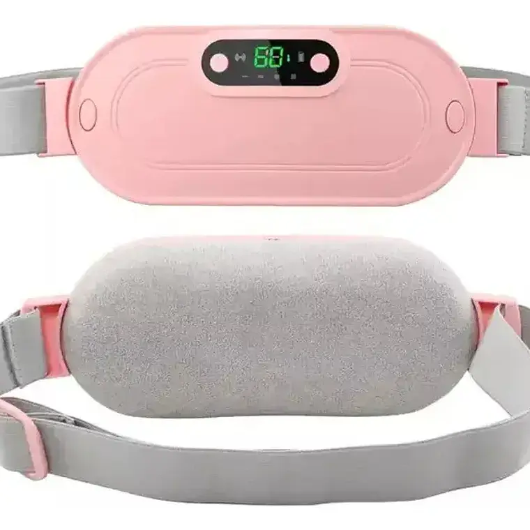 Cinturón Para Cólicos Menstruales Con Calor Y Masaje Mcasa Rosa 1