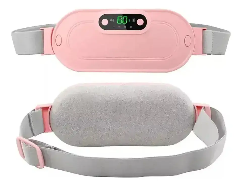 Cinturón Para Cólicos Menstruales Con Calor Y Masaje Mcasa Rosa 1
