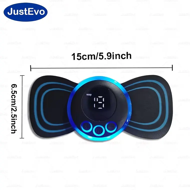 Mini Masajeador Portátil de Puntos y Músculos - Dispositivo de Relajación Fascial para Espalda, Cuello, Hombros, Piernas - Masajeador Compacto Ideal para Gimnasio y Viajes 2