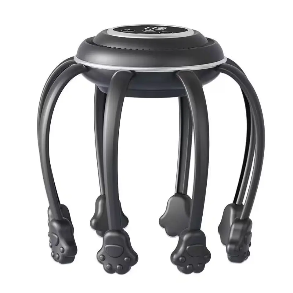 Masajeador de Cabeza Pulpo, Recargable USB, 500mAh, Masajeador Portátil, Masajeador de Cabeza, Masajeador 2