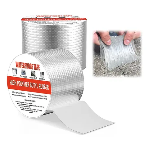 Cinta Impermeable Adhesiva Resistente Sellador Fugas 10cm ancho