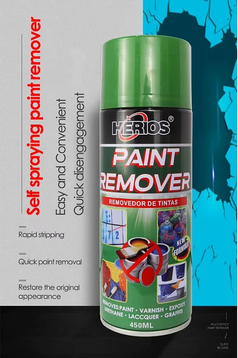 Lata removedor de pintura en spray Anti grafitis