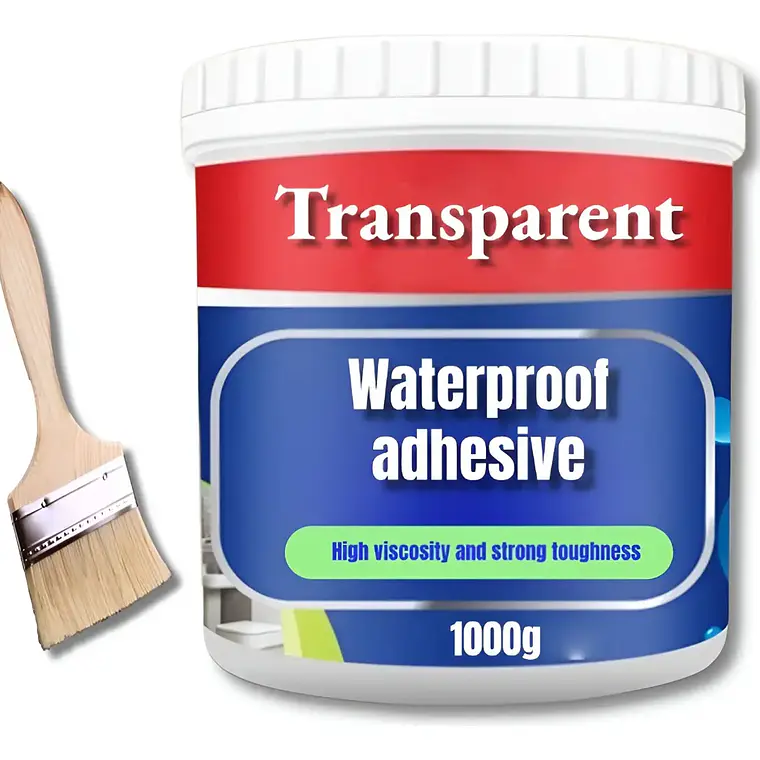 Sellador Adhesivo 1kg Transparente Impermeable Tapa Gotera A 1