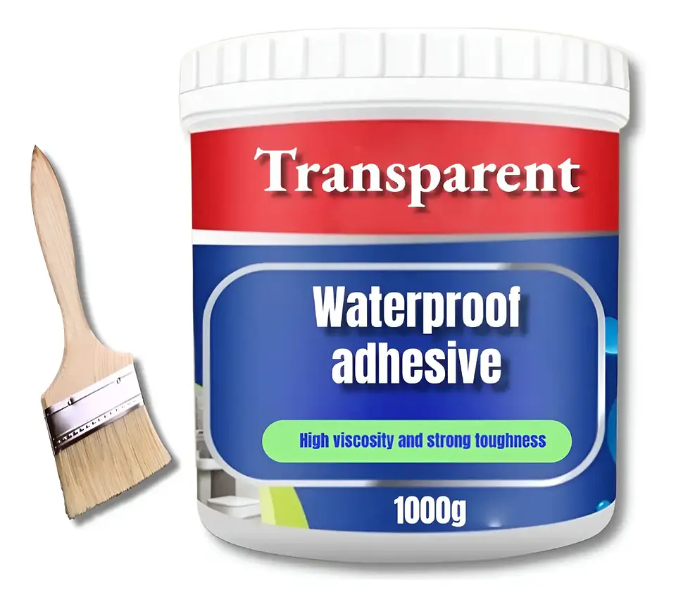 Sellador Adhesivo 1kg Transparente Impermeable Tapa Gotera A 1