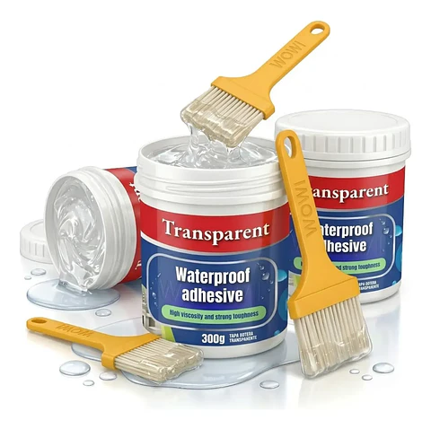 3 Sellador Tapa Gotera Transparente Impermeabilizante X3
