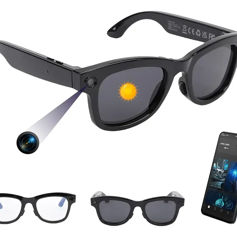 Lentes Inteligentes Con Camara Hd Traductor Ai +3 Espejos 2