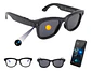 Lentes Inteligentes Con Camara Hd Traductor Ai +3 Espejos - Miniatura 2