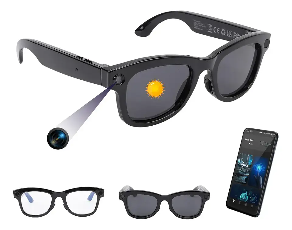 Lentes Inteligentes Con Camara Hd Traductor Ai +3 Espejos 2